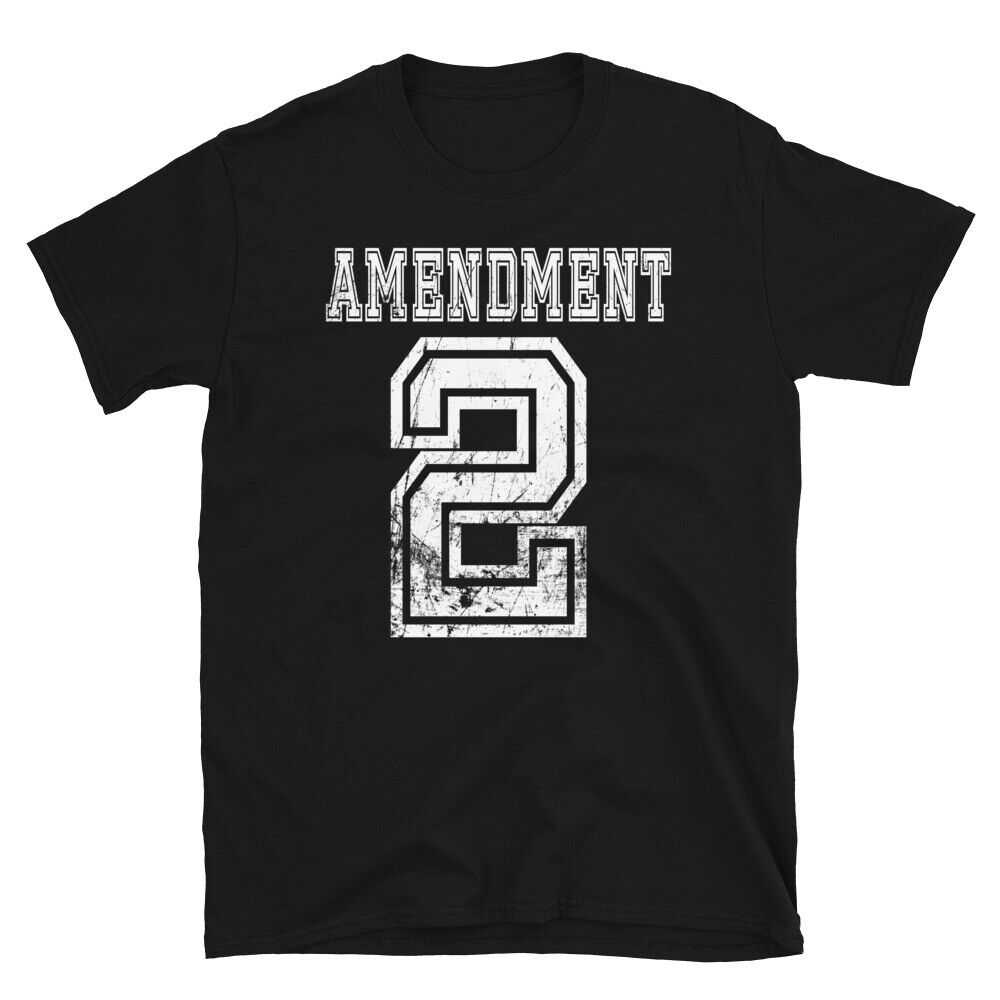 2nd Amendment Gift Pro-Gun Short-Sleeve Unisex T-Shirt 2 Gun Rights U.S. USA