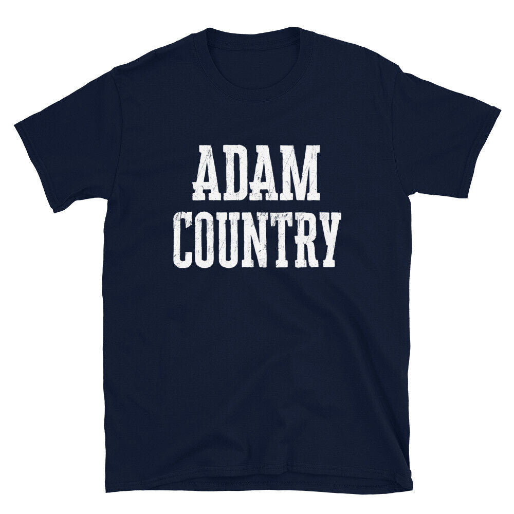 Adam Country Son Daughter Boy Girl Baby Name Custom TShirt