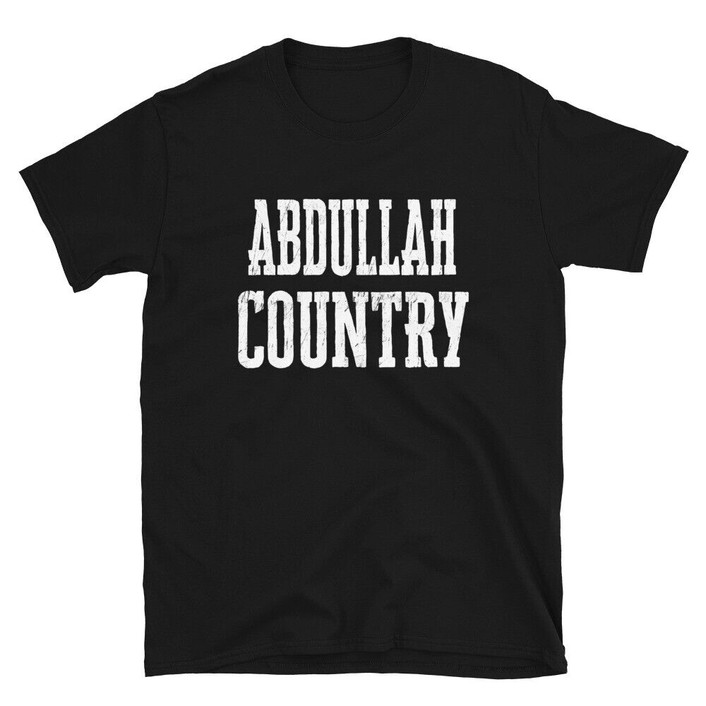 Abdullah Country Son Daughter Boy Girl Baby Name Custom TShirt