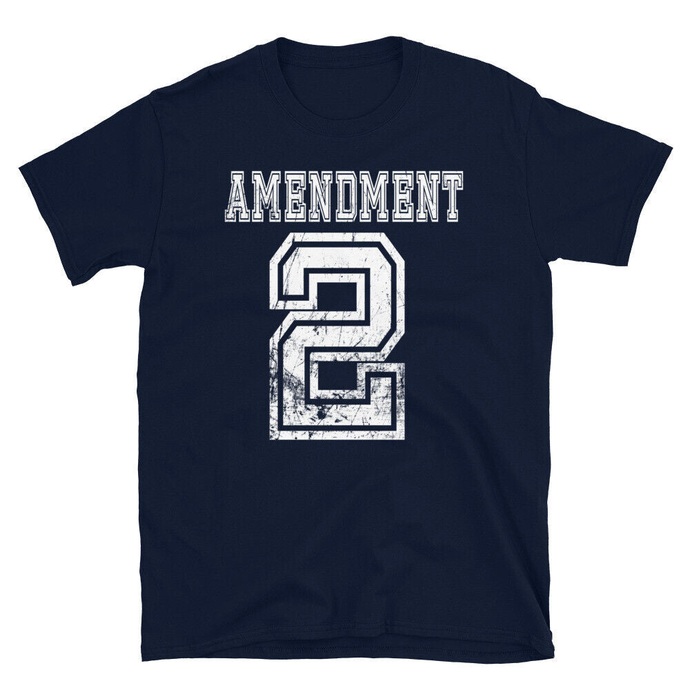 2nd Amendment Gift Pro-Gun Short-Sleeve Unisex T-Shirt 2 Gun Rights U.S. USA