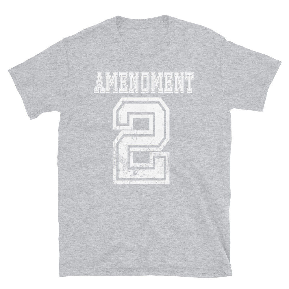 2nd Amendment Gift Pro-Gun Short-Sleeve Unisex T-Shirt 2 Gun Rights U.S. USA