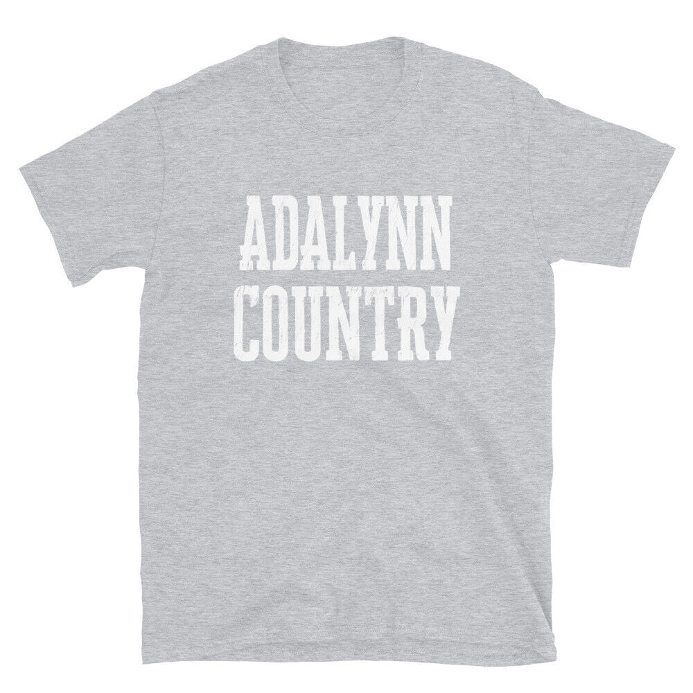 Adalynn Country Son Daughter Boy Girl Baby Name Custom TShirt